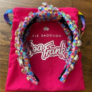 Lele Sadoughi x Lisa Frank headband